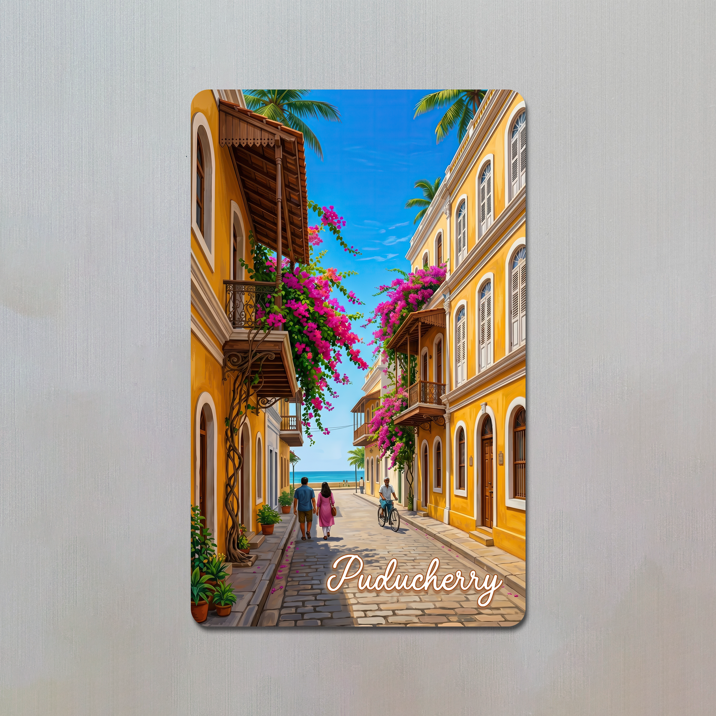 Puducherry Fridge Magnet