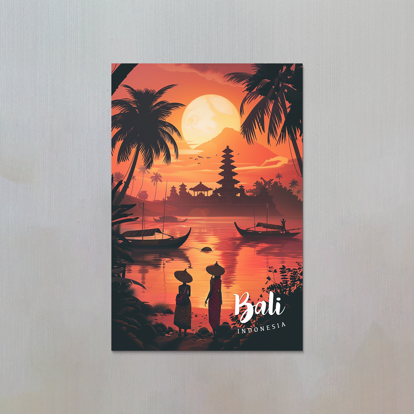 Bali Fridge Magnet