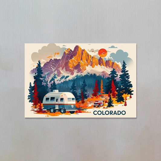 Colorado Fridge Magnet