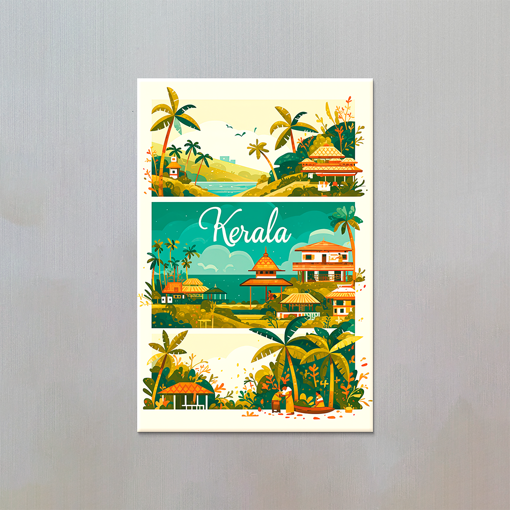 Kerala Fridge Magnet