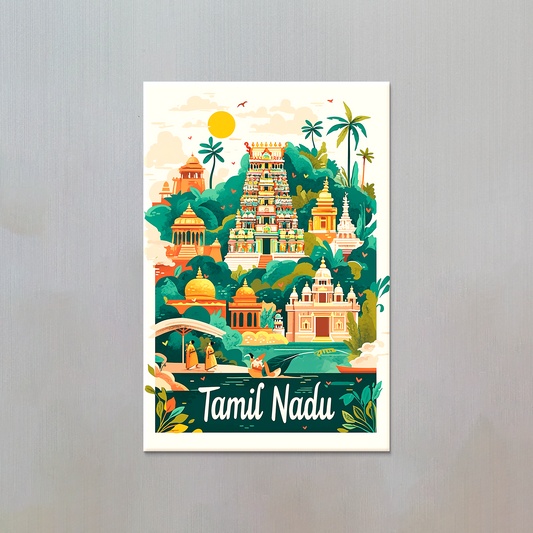 Tamil Nadu Fridge Magnet