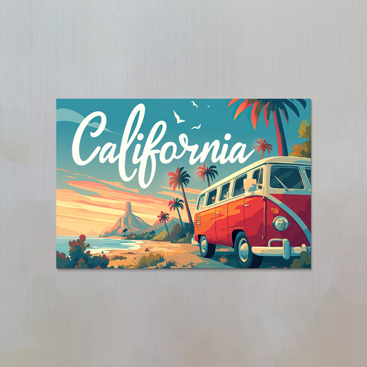 California Fridge Magnet