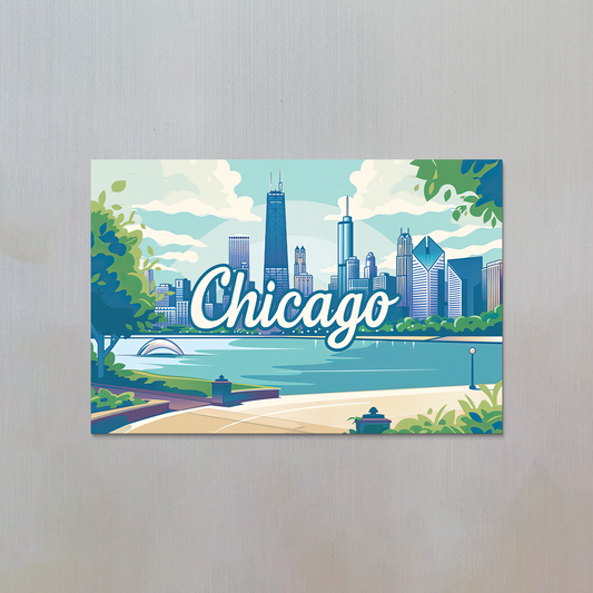 Chicago Fridge Magnet