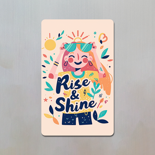 Rise and Shine Fridge Magnet