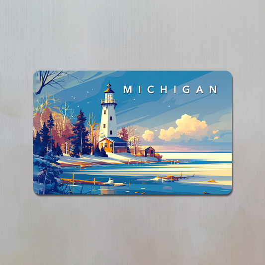 Michigan Fridge Magnet