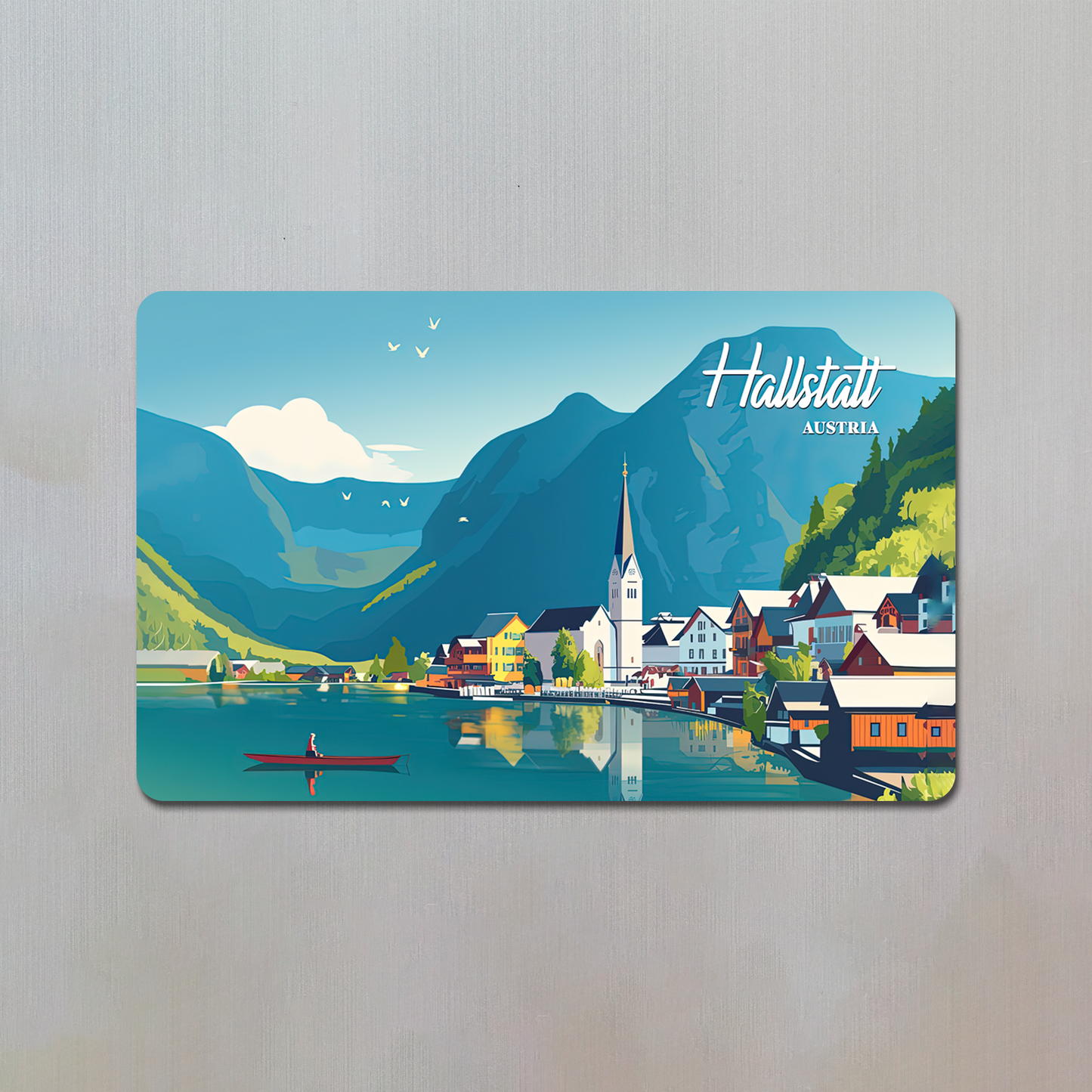 Hallstatt Fridge Magnet