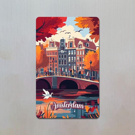 Amsterdam Fridge Magnet