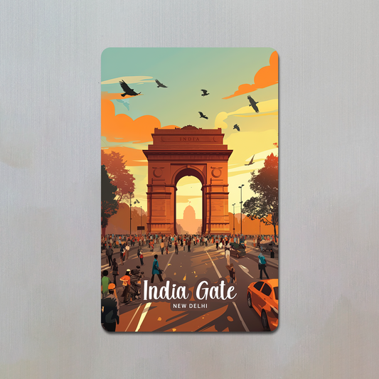 India Gate Fridge Magnet