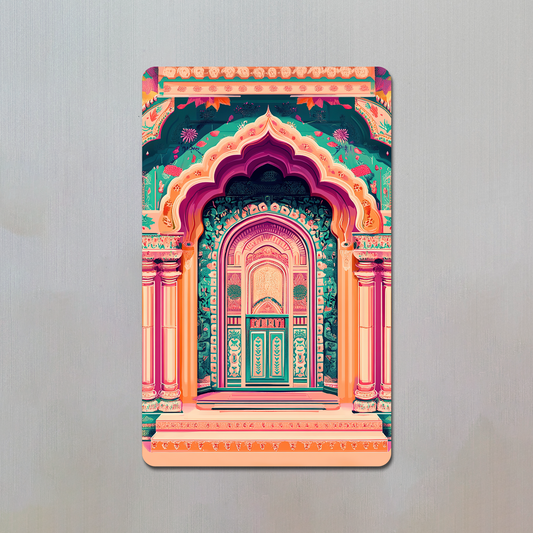 Traditonal Indian Darwaza Fridge Magnet