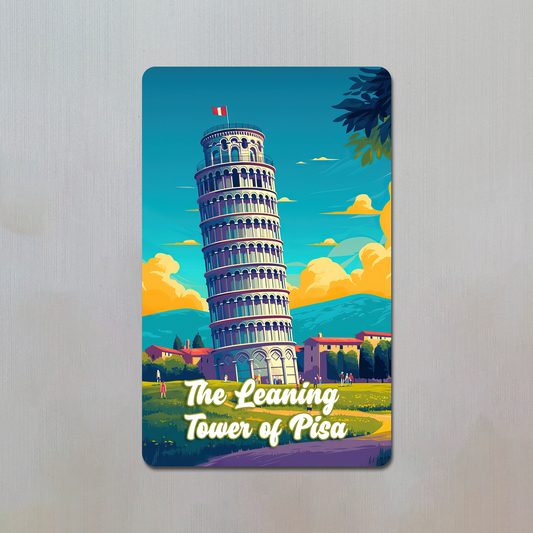 The Leaning Tower of Pisa Fridge Magnet