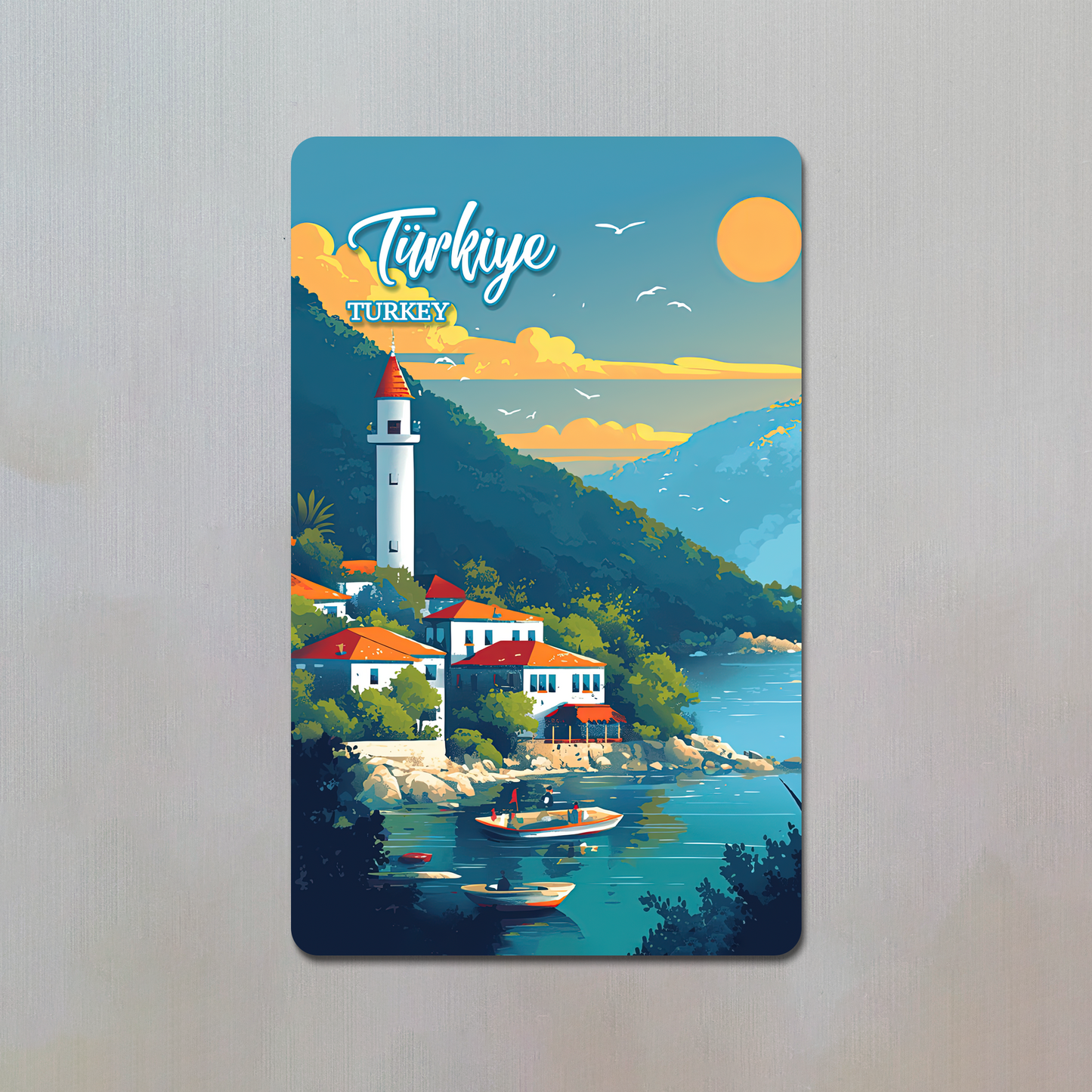 Turkiye Fridge Magnet