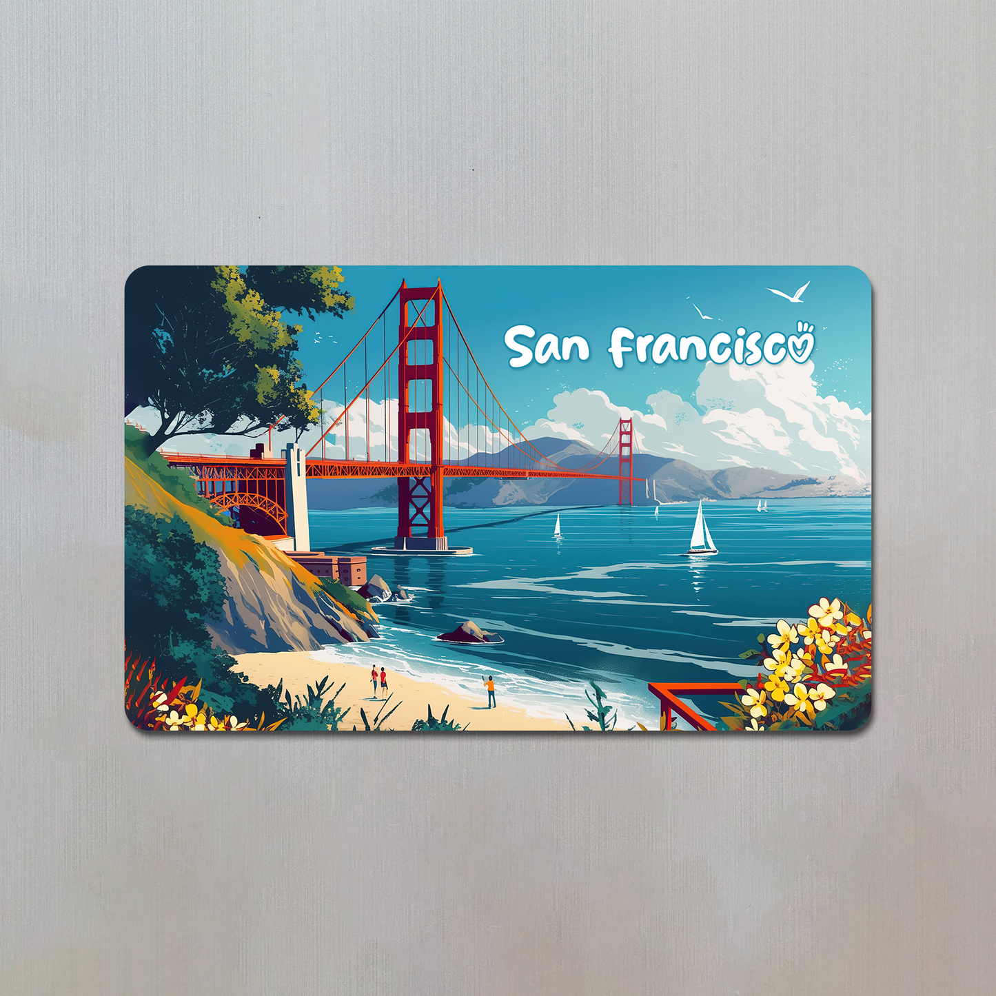 San Francisco Fridge Magnet