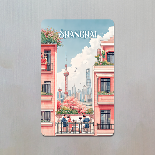 Shanghai Fridge Magnet