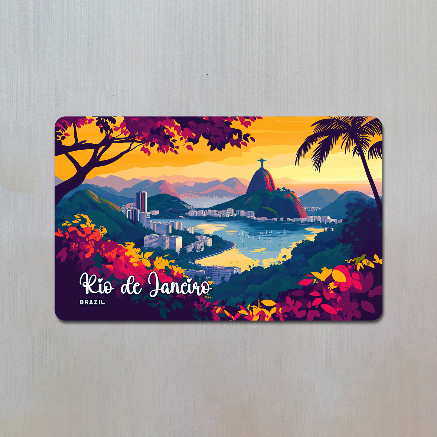 Rio De Janeiro Fridge Magnet