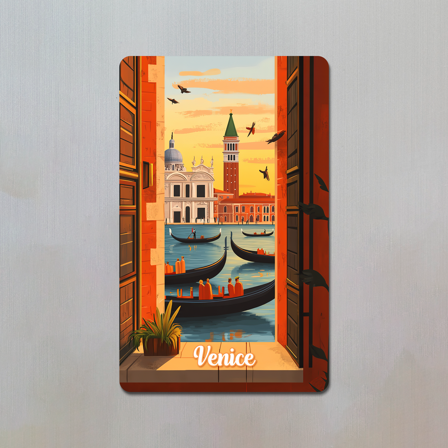 Venice Fridge Magnet