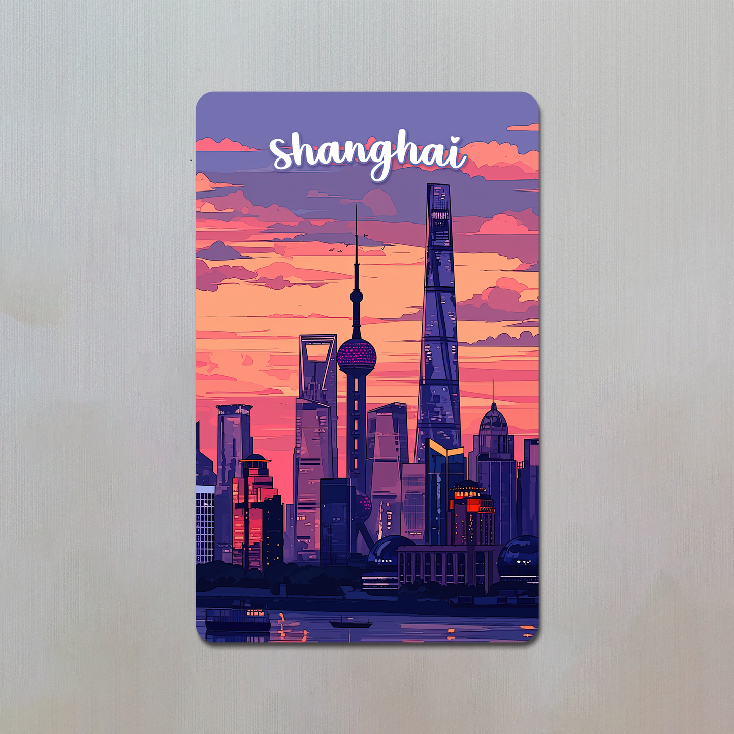 Shanghai Fridge Magnet
