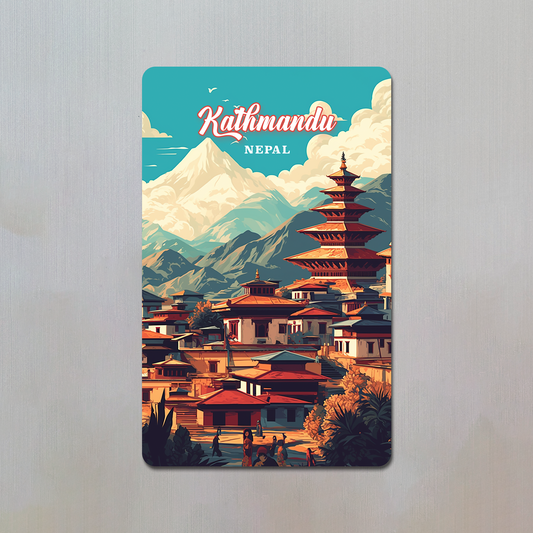 Kathmandu Fridge Magnet