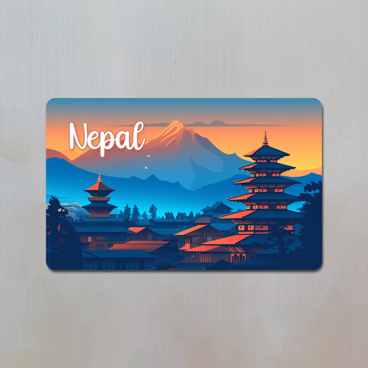 Nepal Fridge Magnet