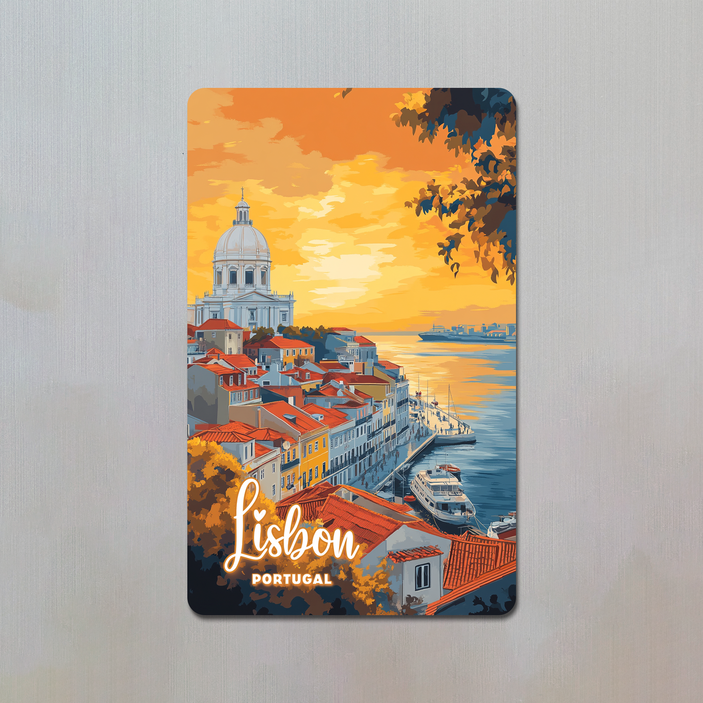 Lisbon Fridge Magnet