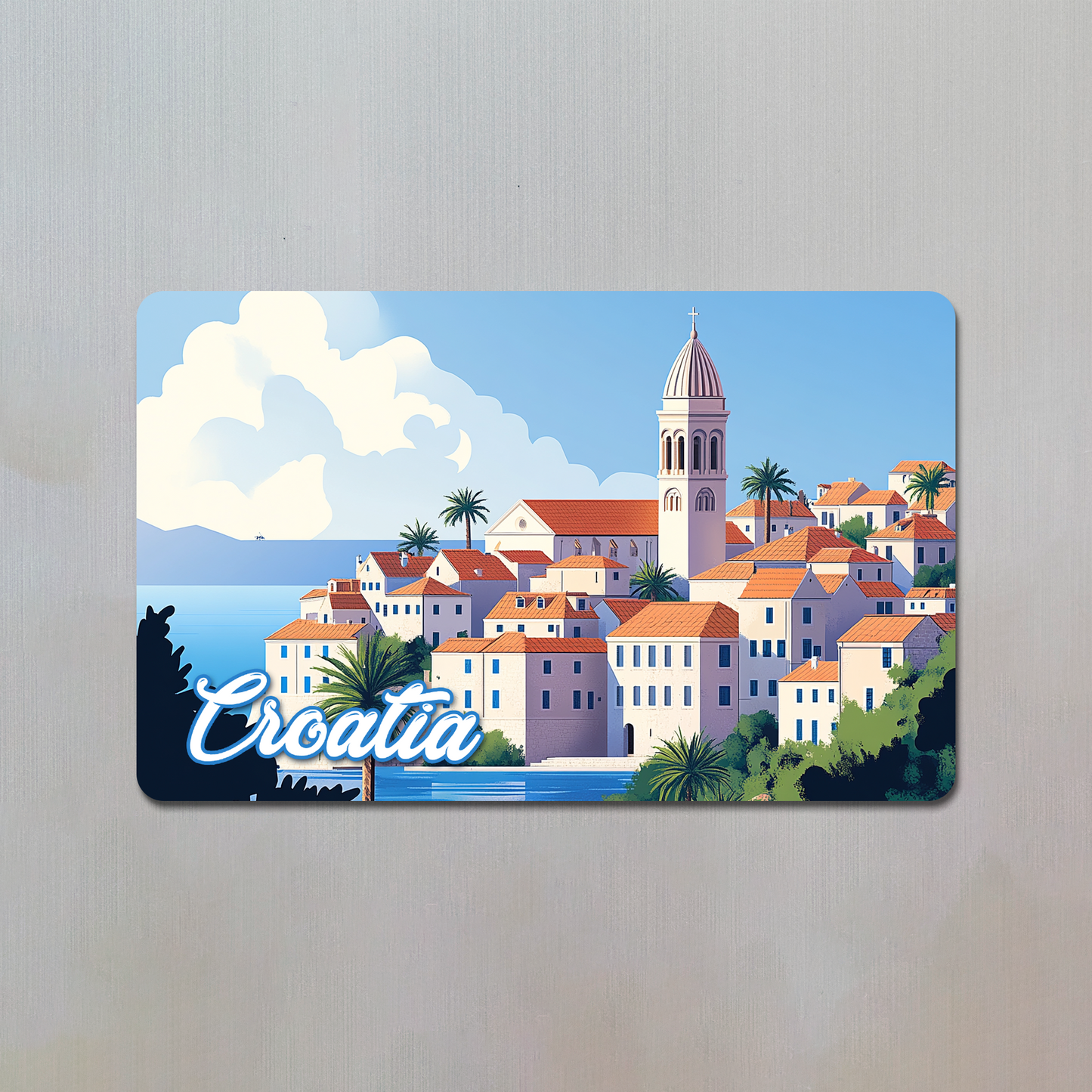 Croatia Fridge Magnet