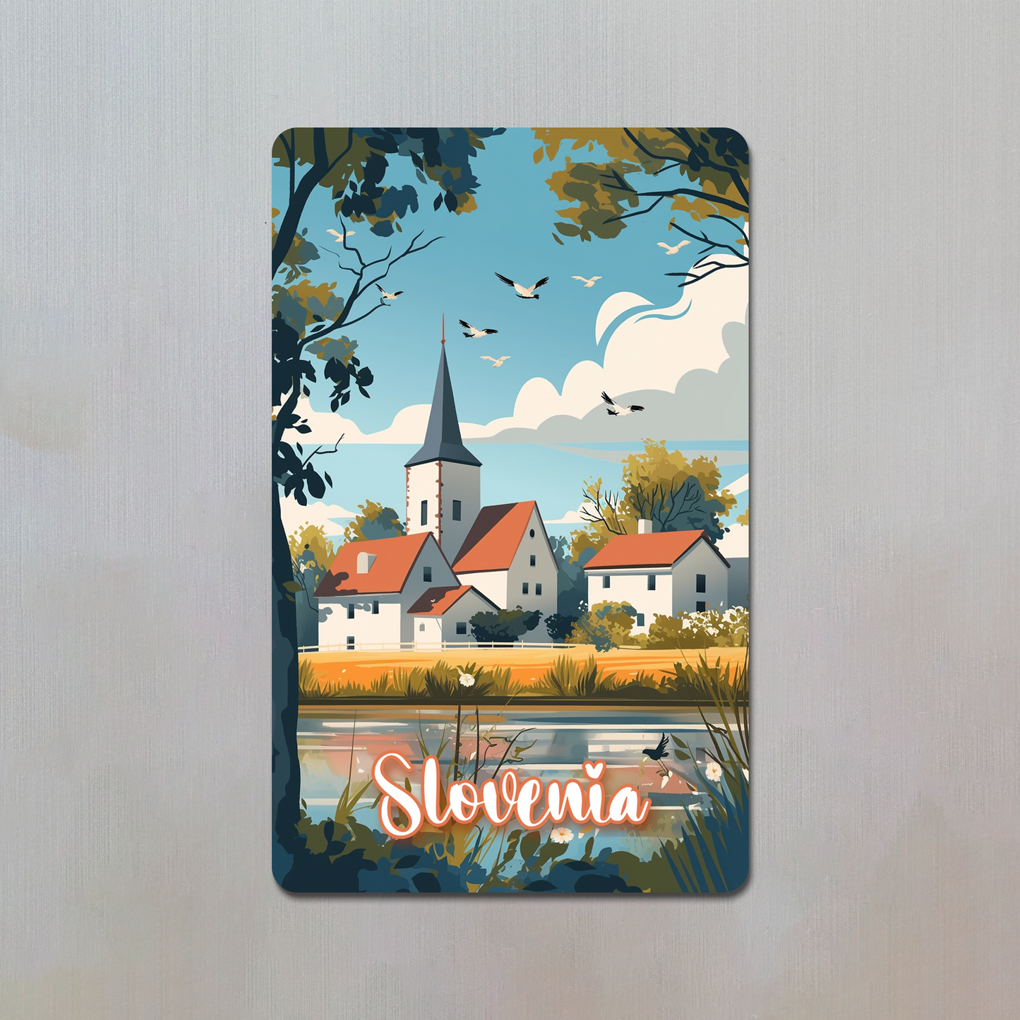 Slovenia Fridge Magnet