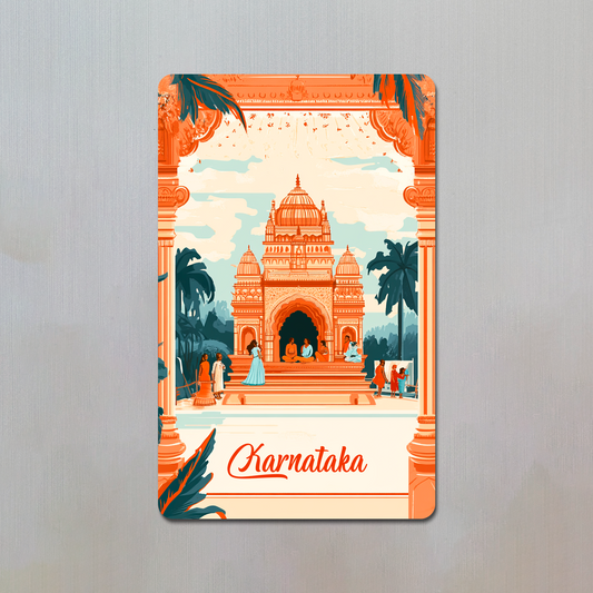 Karnataka Fridge Magnet