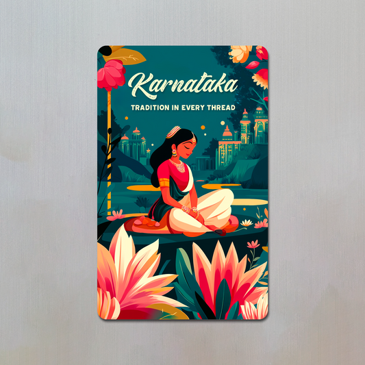Karnataka Fridge Magnet