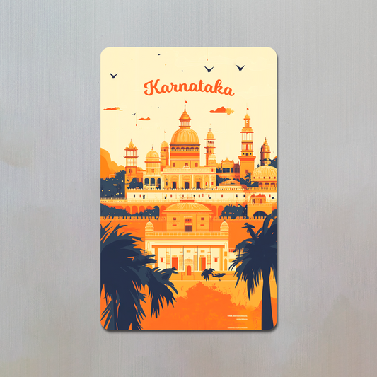 Karnataka Fridge Magnet
