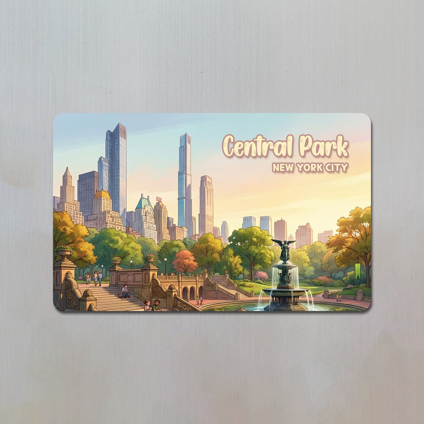 Central Park NYC Fridge Magnet