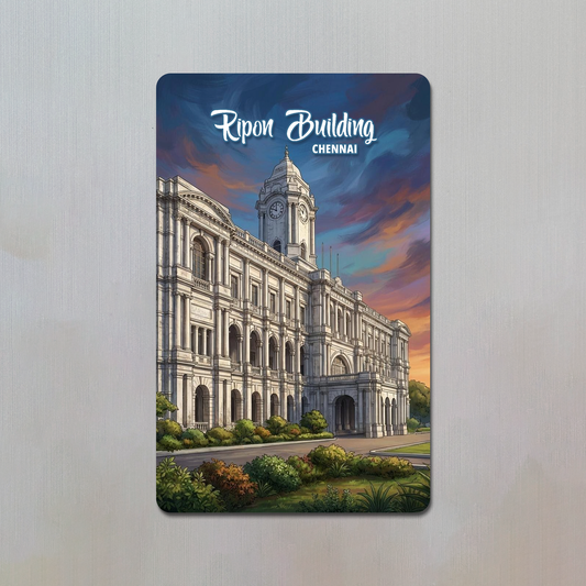 Ripon Building Chennai Fridge Magnet