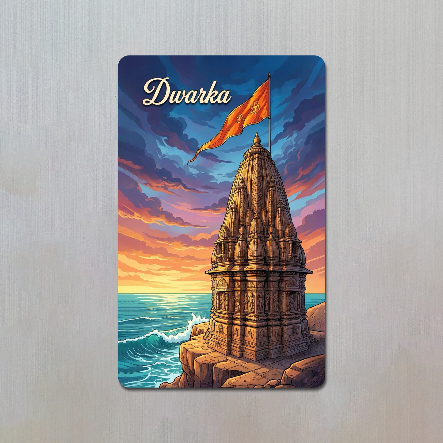 Dwarka Fridge Magnet