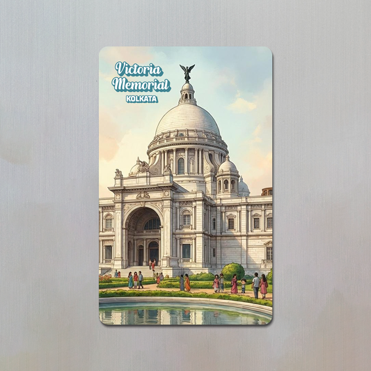 Victoria Memorial Kolkata Fridge Magnet