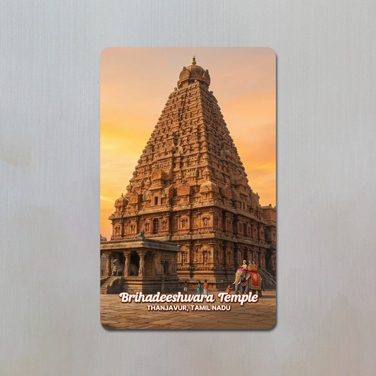 Brihadeeshwara Temple Fridge Magnet