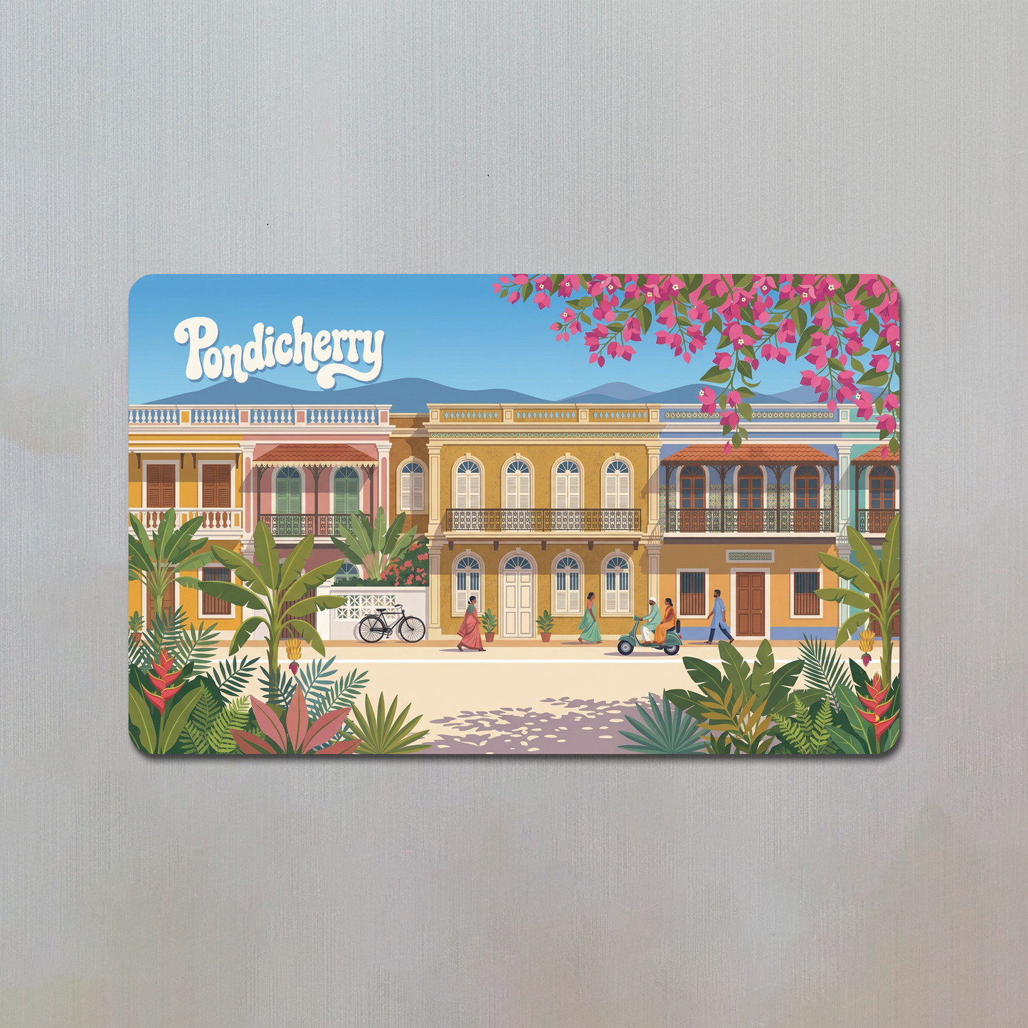 Pondicherry Fridge Magnet