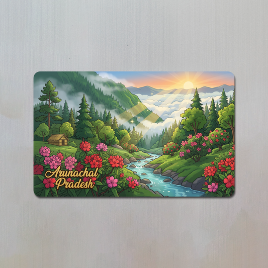 Arunachal Pradesh Fridge Magnet