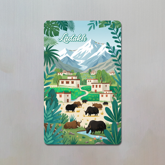 Ladakh Fridge Magnet