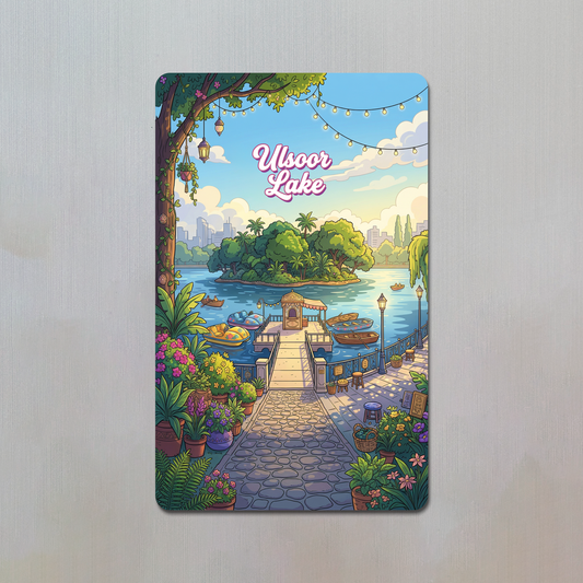 Ulsoor Lake Fridge Magnet