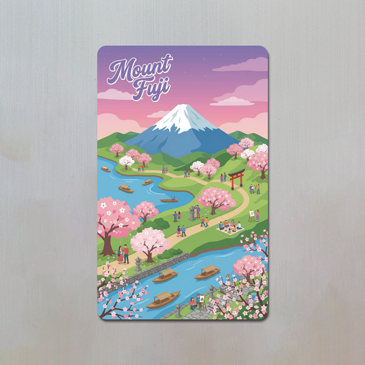 Mount Fuji Fridge Magnet