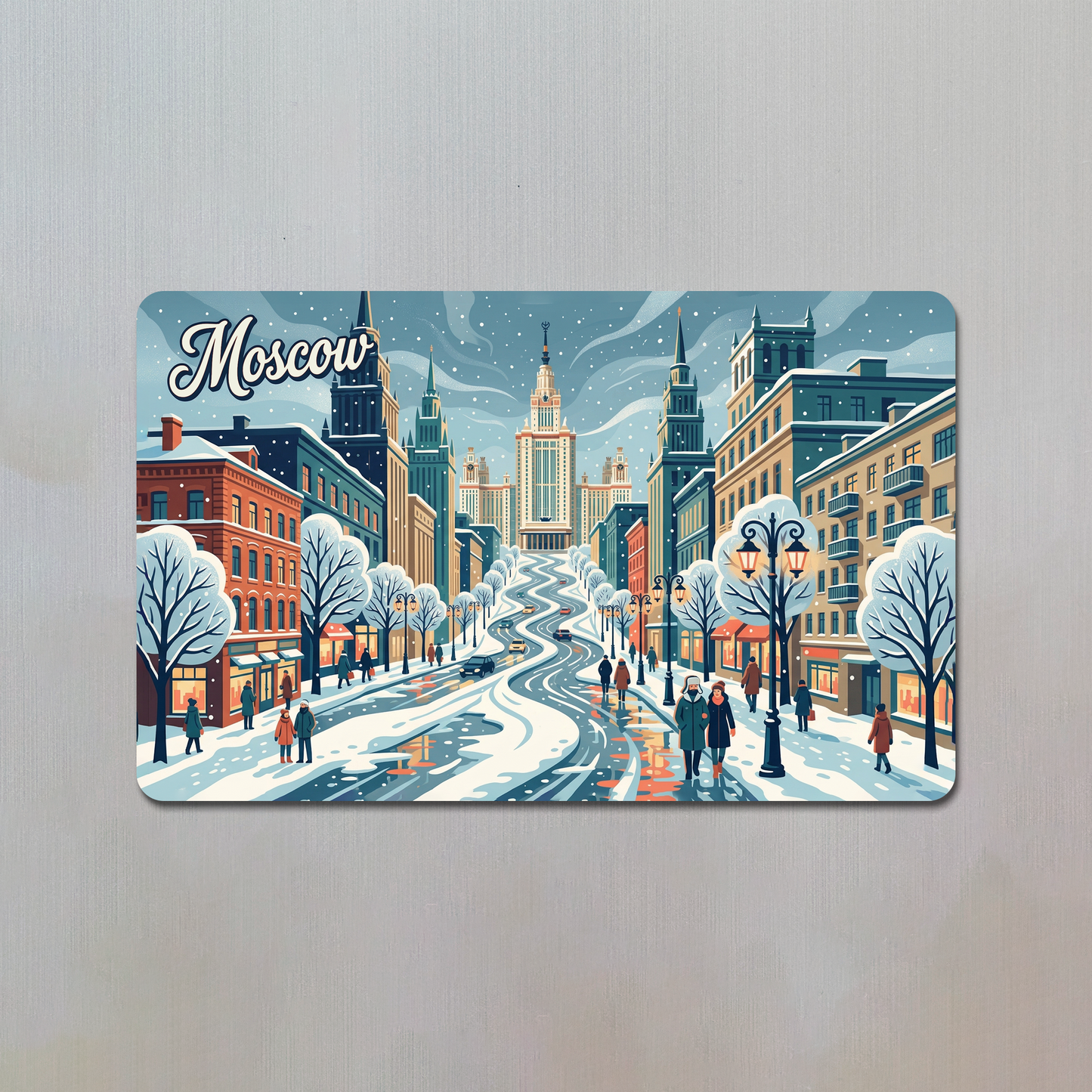 Moscow Fridge Magnet