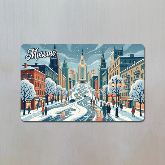 Moscow Fridge Magnet
