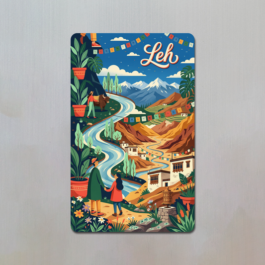 Leh Fridge Magnet