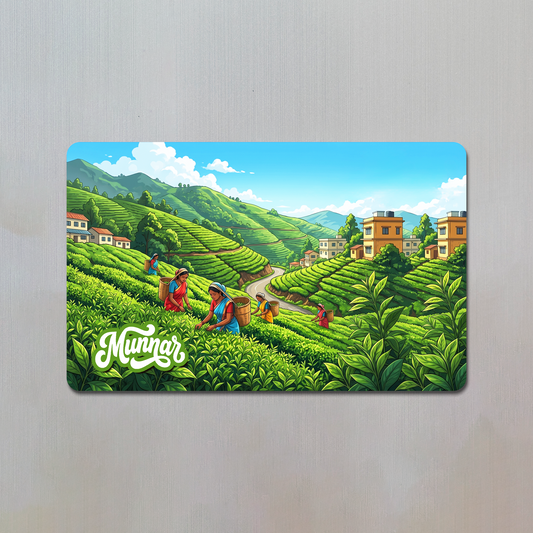 Munnar Fridge Magnet