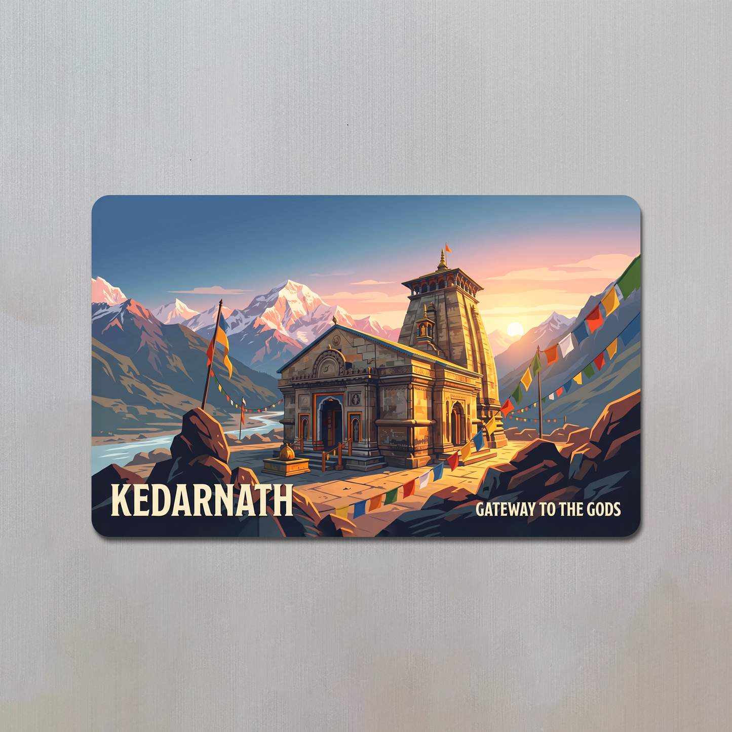 Kedarnath Fridge Magnet