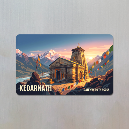 Kedarnath Fridge Magnet