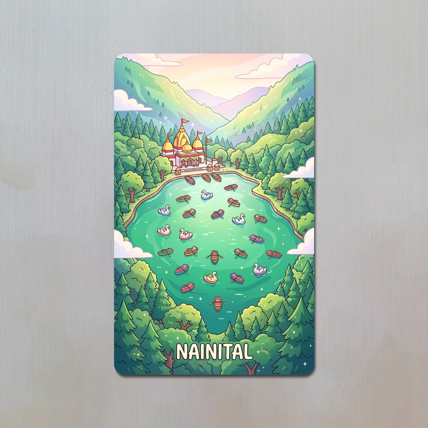 Nainital Fridge Magnet