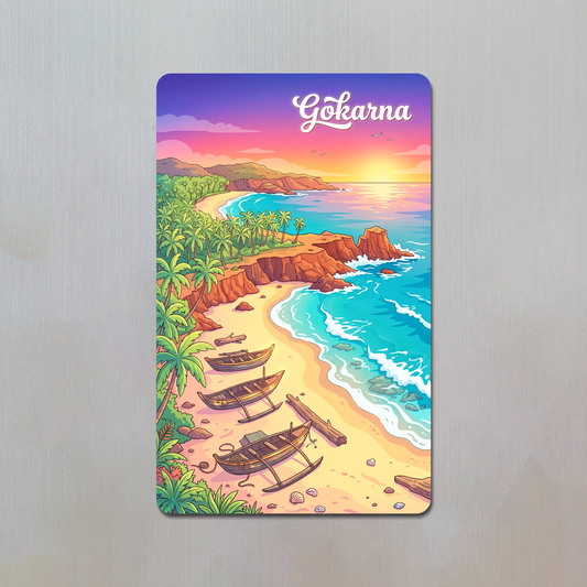 Gokarna Fridge Magnet
