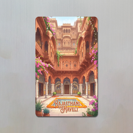 Rajasthani Haveli Fridge Magnet
