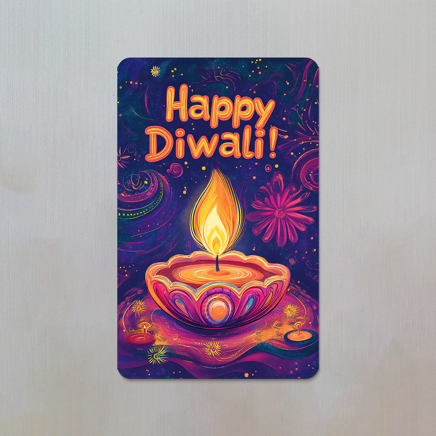 Happy Diwali Fridge Magnet