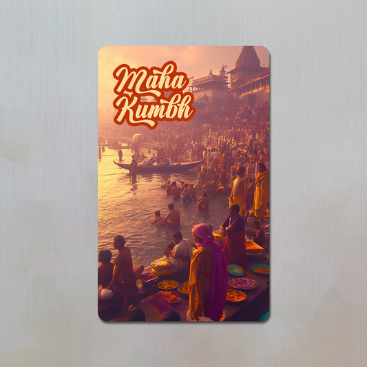 Maha Kumbh Ganga Fridge Magnet