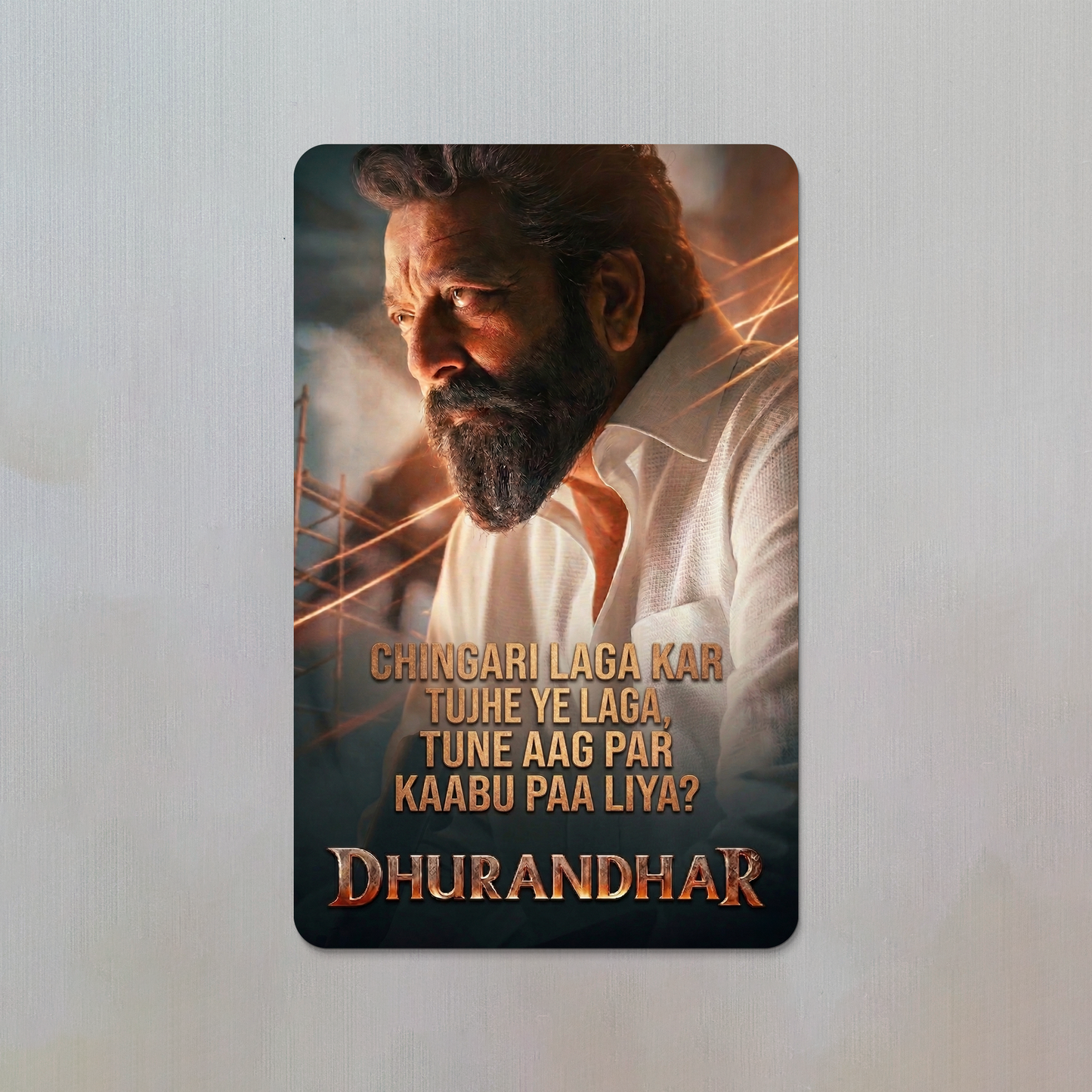 Dhurandhar Movie Fridge Magnet